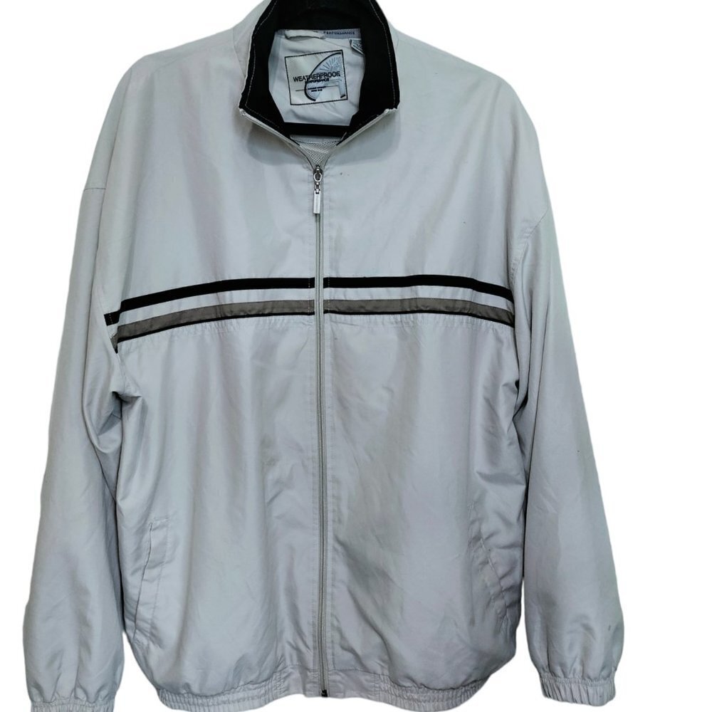 (M141) Weatherproof Performance Men's Full Zip Wind Breaker Size XL